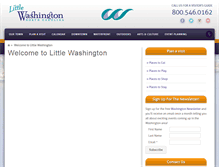 Tablet Screenshot of littlewashingtonnc.com